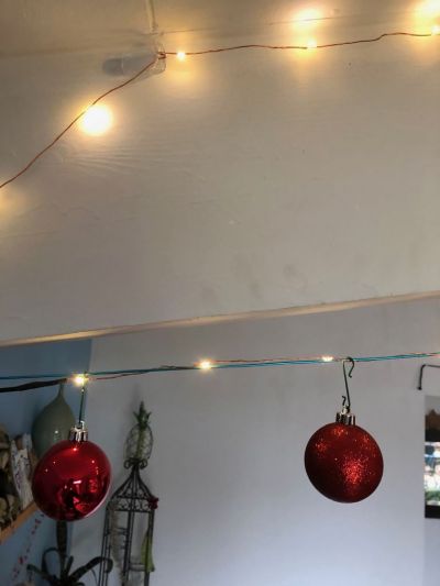 LED strings powered via USB