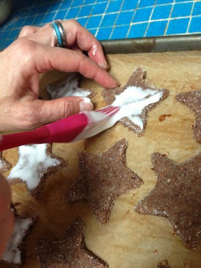 Cinnamon Star Swiss Christmas cookies