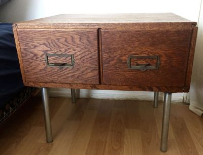 Eclectic Bedside Table