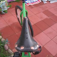 the end result - a restored Brooks saddle