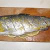 Whole Rainbow Trout with Lemon Slices